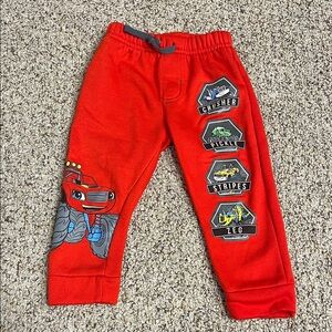Nickelodeon Blaze and the Monster Machines red sweatpants